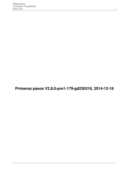 Primeros pasos V2.8.0-pre1-179-gd230316, 2014
