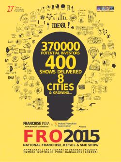 FRO 2015 - Franchise India