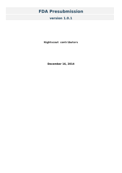 pdf version - Nightscout