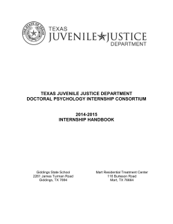 PDF - texas juvenile justice department consortium