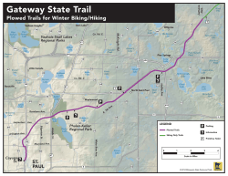 Gateway State Trail Fat Bike Map