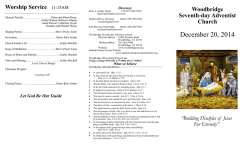 December 20, 2014 - Woodbridge Seventh