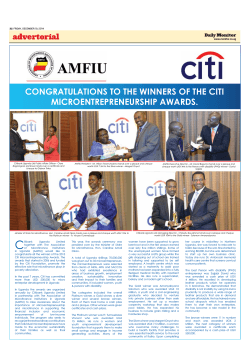 congratulations to the winners of the citi microentrepreneurship