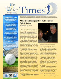 Read More - The First Tee of San Joaquin