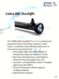 Cobra XBC Stunlight