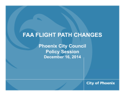 faa flight path changes - Phoenix Sky Harbor International Airport