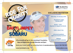 Daryl Impey Invite - Ride for Charity final(cost)