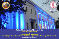 Regional Grand Lodge of Southern India