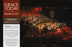 December 21, 2014 - Grace Community Church