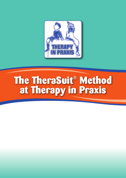 PDF Of The Therasuit Therapy