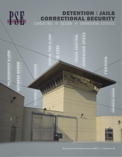 Detention, Jails, and Correctional Security