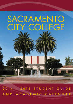 Student Guide - Login - Los Rios Community College District
