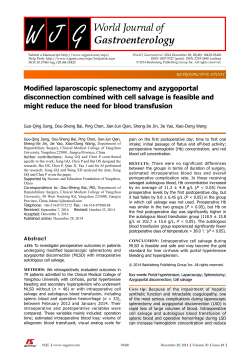 PDF-1131K() - World Journal of Gastroenterology