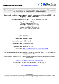 Provisional PDF - Biomaterials Research