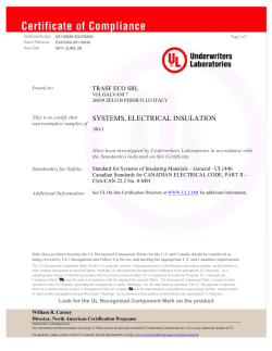 Certificate of Complaince - 1.2 - 20110630.rtf
