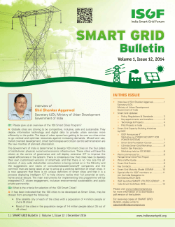Newsletter - India Smart Grid Forum