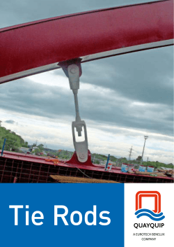 Tie Rod Catalogue - QuayQuip