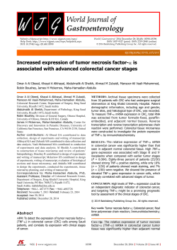 PDF-1548K() - World Journal of Gastroenterology