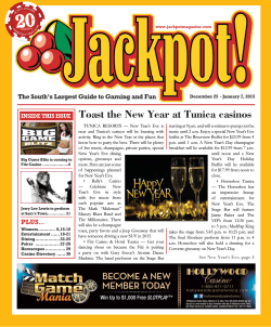 Toast the New Year at Tunica casinos