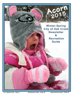 2015 Winter Spring Acorn