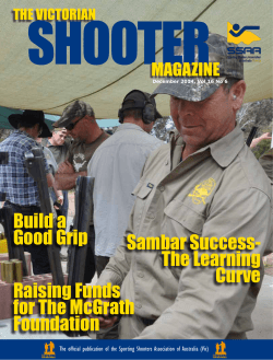 Vic Shooter - Sporting Shooters Association of Australia