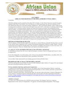 FACT SHEET - African Union Pages
