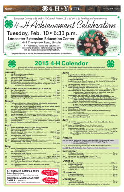 4-H & Youth - UNL Extension in Lancaster County