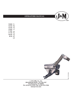 810 - J&M Manufacturing Co., Inc.