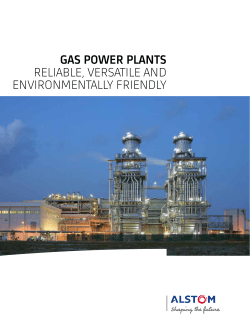 Gas power plants