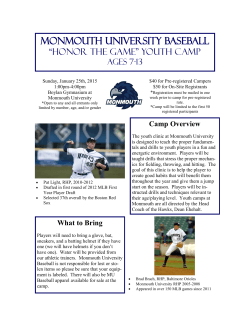 Honor the Game Youth Camp