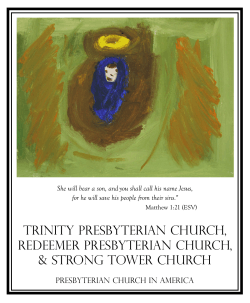 Folder - Trinity Presbyterian Church