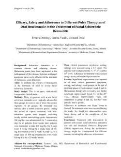 Efficacy, Safety and Adherence to Different Pulse Therapies of Oral