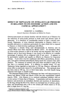 EFFECT OF NEPTAZANE ON INTRA
