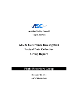 GE222_Factual Report_09_Flight Recorders