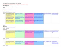 the 2015 agenda, with links to abstracts and speaker bios