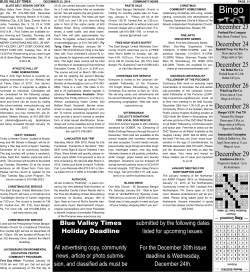 Pages 21-22 - The Blue Valley Times