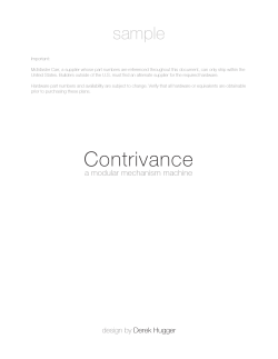 Contrivance Sample PDF