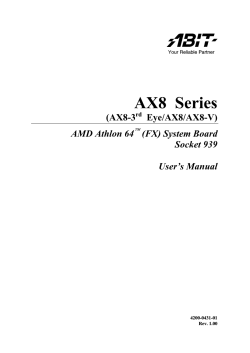 ax8 series_eng_v100
