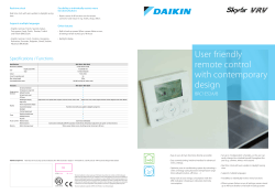 1003343•Daikin Catalogue 'Control Systems' (ECPEN15_306)-03