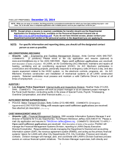 reserve animal control officer (raco) program