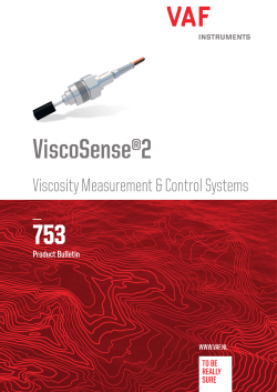(Viscosity Sensor, Interface box and Controller