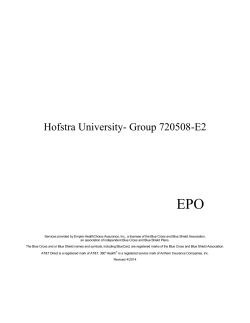 Empire's PPO for - Hofstra University