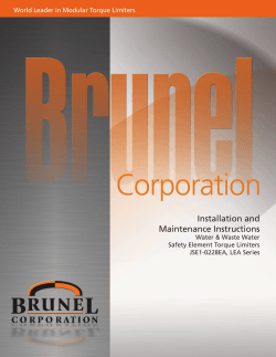 JSE1-288EA - Brunel Corporation