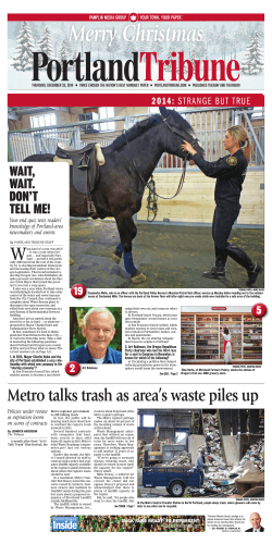 Metro talks trash as area's waste piles up