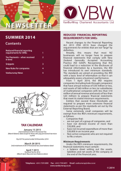 to read - VanBurWray Chartered Accountants Ltd