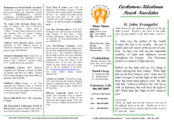 Ballaghaderreen Parish Bulletin