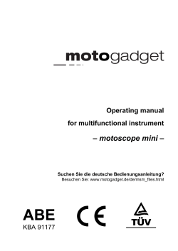 – motoscope mini –