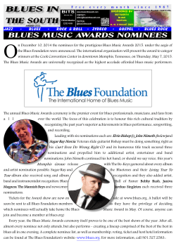 January 2015 - Blues in the South