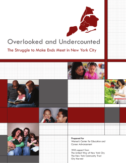 Overlooked and Undercounted: The Struggle to Make Ends Meet in