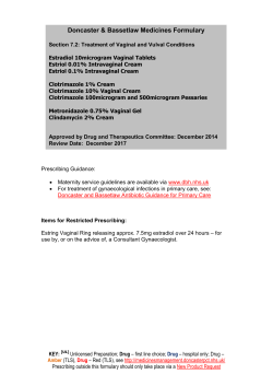 DBH Formulary Section 7.2 - Doncaster and Bassetlaw Hospitals